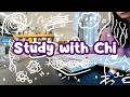 Study with me: reviewing for exams at the Central Library | Water Sounds & Lo-fi Music