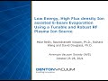 Denton vacuum webinar tunable rf plasma ion source and ion assisted ebeam evaporation