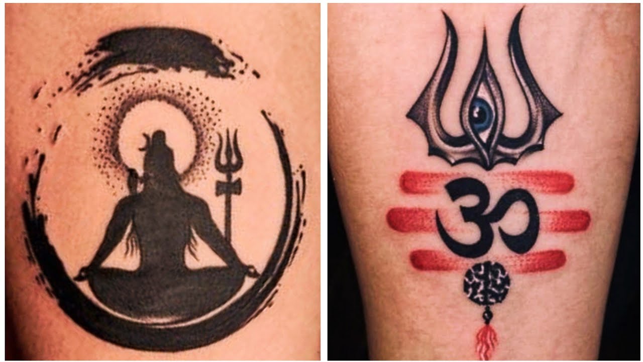 Om Trishul Henna Tattoo, How to make Mahadev Trishool Tattoo, Easy Mehndi  Tattoo for hand | Sawan - YouTube