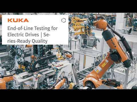 End‑of‑Line Testing for Electric Drive Systems | Scalable E‑Mobility Quality Solutions by KUKA