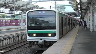 526M E501系 K703編成 日立駅発車