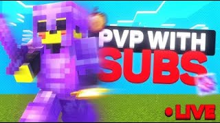 PVP with subscribers| Live (Minecraft Hindi)