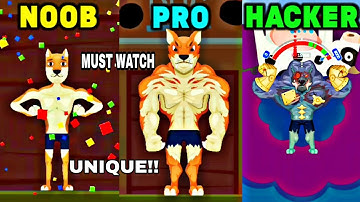 NOOB vs PRO vs HACKER – Tough Man (╥╯﹏╰╥)ง