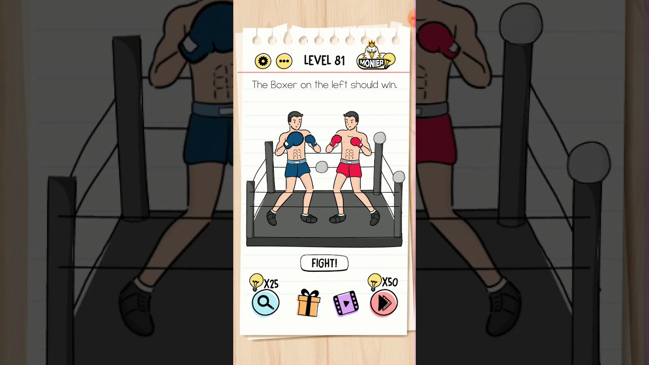 The Boxer On The Left Should Win Brain Test Level 81 The Boxer on the left should win - YouTube
