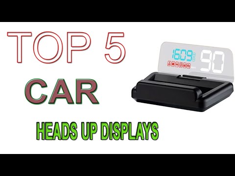 Best Car Heads Up Displays (HUD) 2020 - Top 5 Car Heads Up Displays.