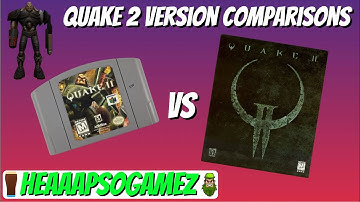 Quake 2 PC vs N64 - Technical & Design Comparison 2021