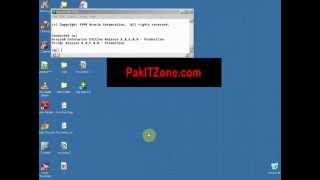 how to run/open oracle 8i - part 03 by pakitzone.wmv