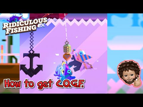 RIDICULOUS FISHING EX - How to get the Super Rare fish - The C.O.G.F.