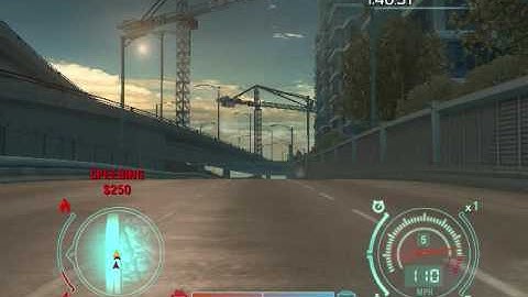 NFS Undercover Police Chase Number One