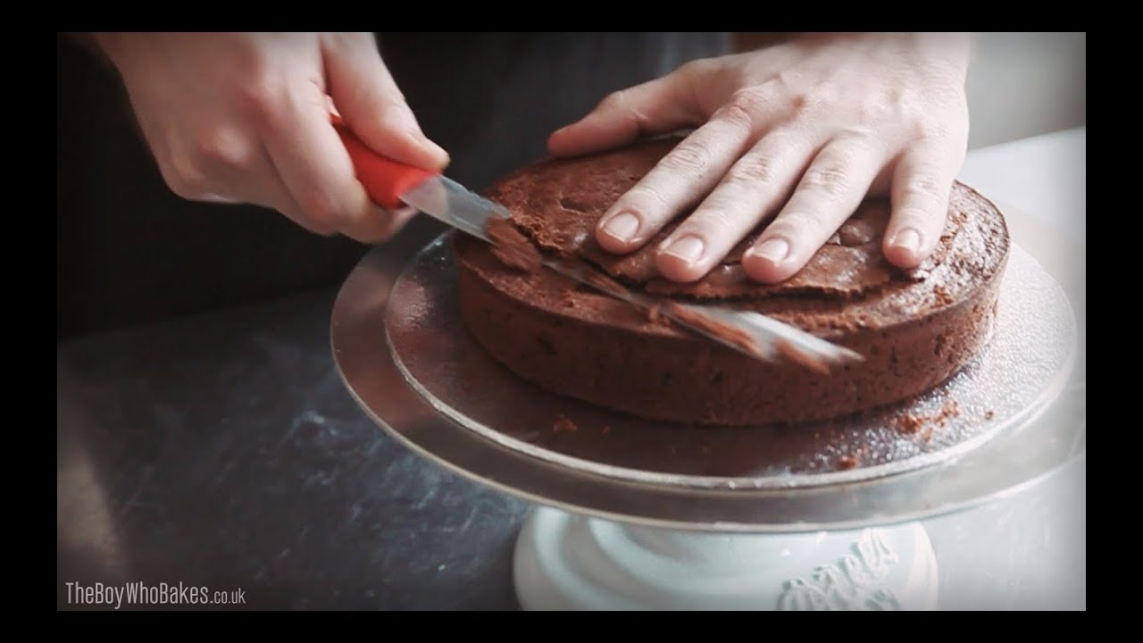 How To Split and Level a Cake The Boy Who Bakes YouTube
