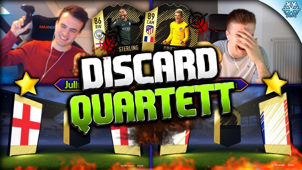FIFA 18: Discard PACK QUARTETT mit INFORM DISCARD! 😳😱😭