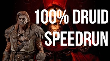 100% QUESTS DIABLO 2 DRUID SPEEDRUN