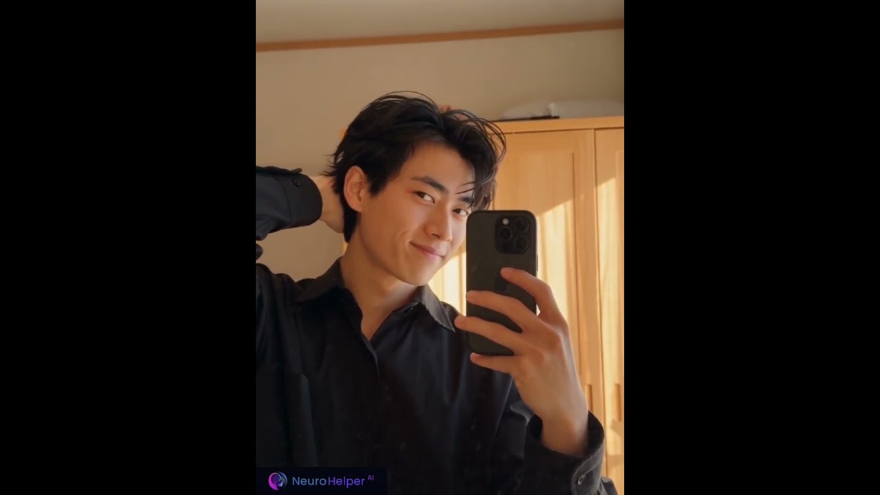 Natural creator-style morning scene filmed as a vertical social video