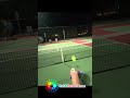 1v1 pickleball on smart glasses | Ray-Ban Meta POV #shorts