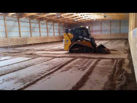 diy-horse-barn-arena-sand-footing