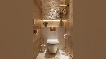 أفكار ديكورات حمامات صغيرة 