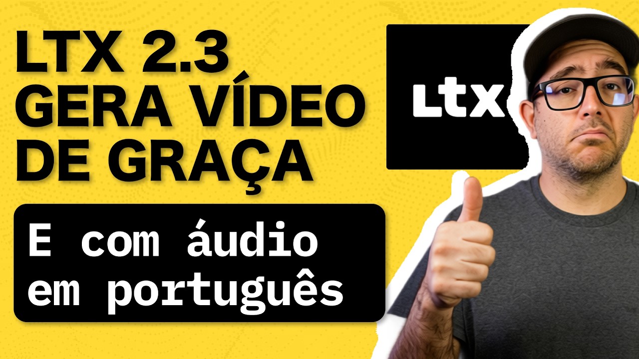 LTX 2.3 - geração de vídeo OPEN SOURCE chegou no nível PRO?