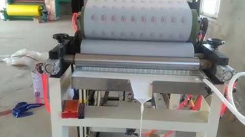 500mm BOPP acrylic adhesive packing tape jumbo roll printing coating manufacturing machine