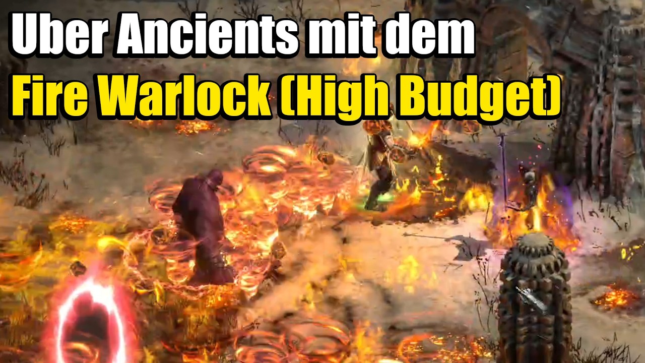 D2R | Uber Ancients mit dem Fire Warlock (High Budget)