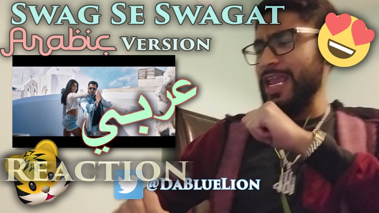 Canadian REACTS to ARABIC Swag Se Swagat Song 🐯 YouTube