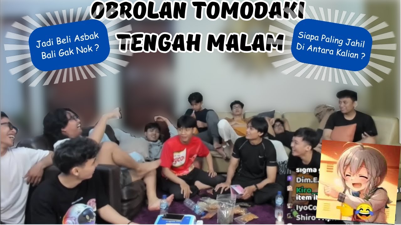 Obrolan Tomodaki Jam 11 Malam || Wielino Clip