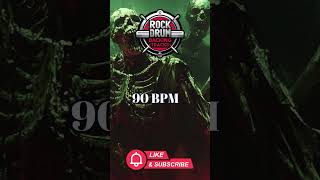 90 BPM Rock Drum Track – Tight Practice Groove