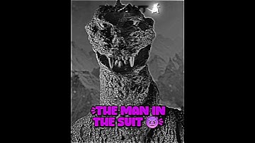 THE MAN IN THE SUIT ☠️ #shorts #fyp #godzilla #monsterverse