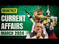 March monthly current affairs 2024  all competitive exams