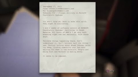 Outlast Walkthrough 1* Chapter 1 Administration Block