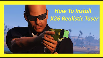 How To Install The TaserX26. Realistic Looking Taser!
