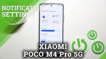 How to Mute Notification Sound in XIAOMI Poco M4 Pro 5G – Notification Settings