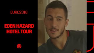 #REDDEVILS | #EURO2016 | Eden Hazard guides you through the Belgian Red Devils' hotel