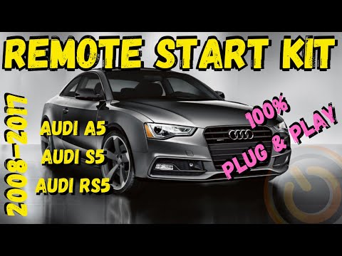 2008-2017 Audi A5/S5/RS5 100% Plug & Play Remote Start Kit