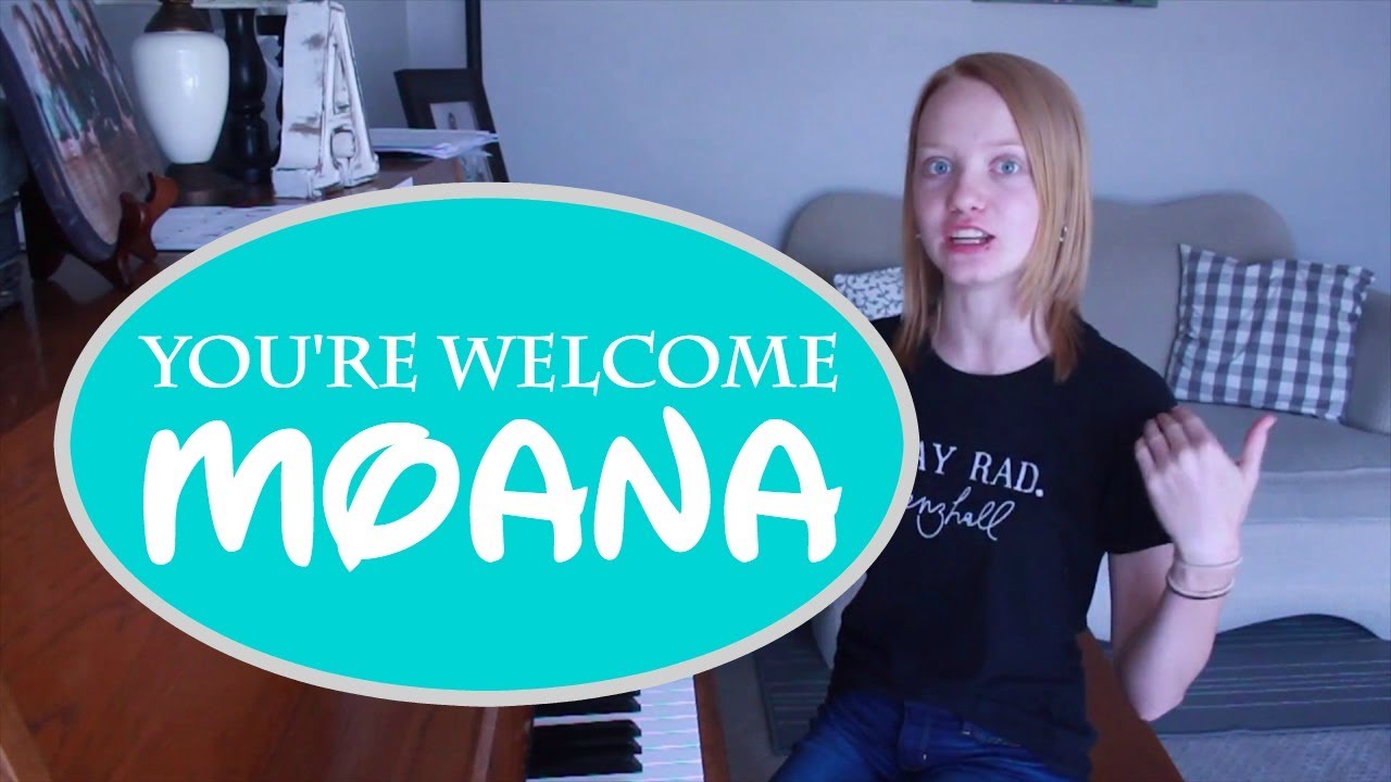 You're Welcome - Disney's Moana Piano Cover - YouTube