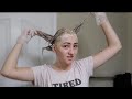 DAMAGING MY HAIR (bleach fail part 2)