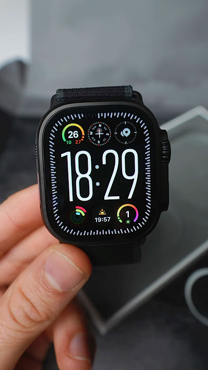 New BLACK Apple Watch Ultra UNBOXING ⌚️‼️