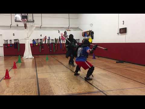 Spear and shield