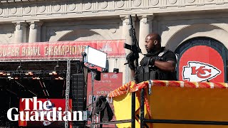 Kansas City Chiefs parade shooting: at least one killed and 22 injured