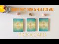 WHAT ARE THEY THINKING & FEELING ABOUT YOU? 🧐 +CHANNELED MESSAGES 🧡