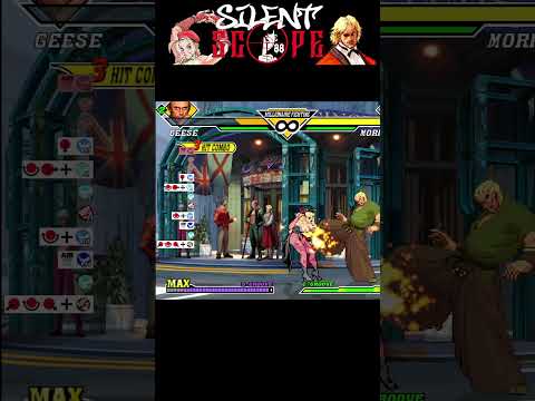 100% Geese Combo! Capcom vs. SNK 2 #shorts