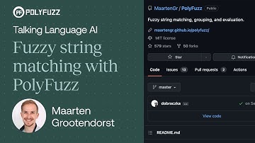 Intro to PolyFuzz - BERTopic for Topic Modeling