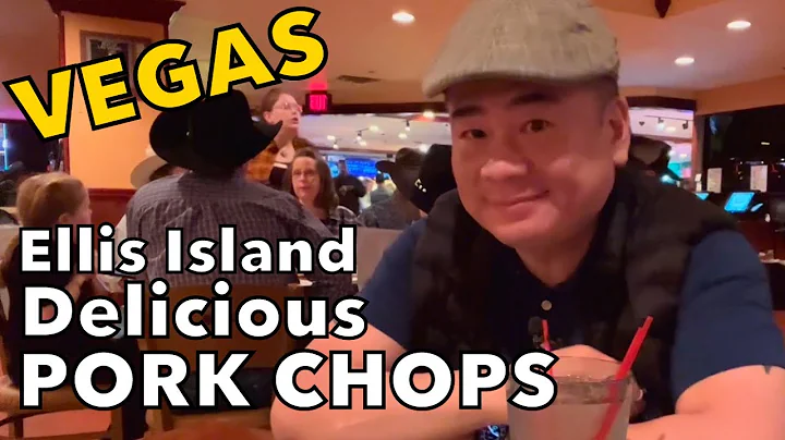 Delicious Pork Chop Special at Ellis Island Casino...