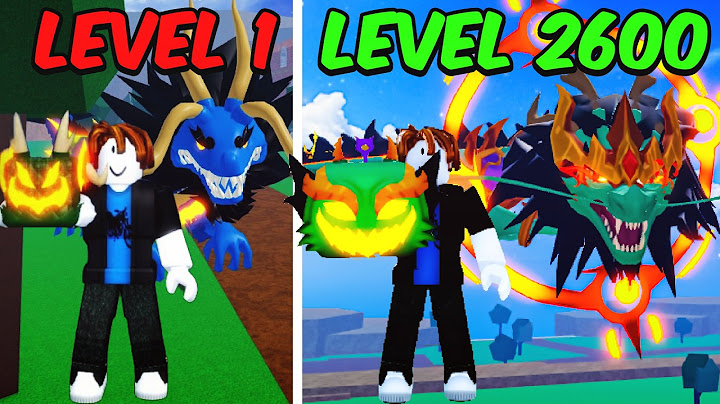 Noob To MAX LEVEL With Old and NEW Dragon Fruit in Blox Fruits