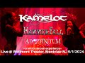 Capture de la vidéo Kamelot, Hammerfall, & Ad Infinitum Live @ Wellmont Theater Montclair Nj 5/1/2024