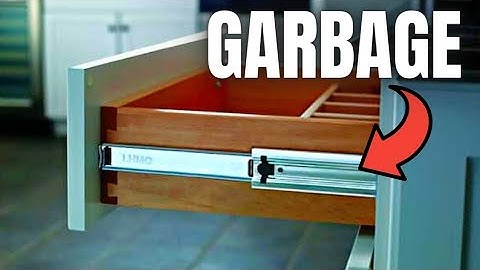 I Quit Using Side-Mounted Drawer Slides - Here