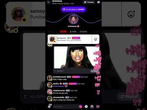 Nicki Minaj Stationhead GagCity Chicago 4/24/24| Short Nicki Trivia