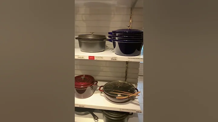 Time for a staub shopping spree at crate & barrel! #madeinstaub #shopwithme