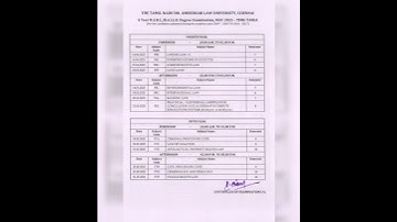 Affiliated law college B.A.LL.B May 2023 exam schedule released