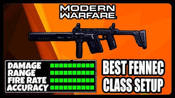 Best warzone fennec class! Better than mp7 and mp5