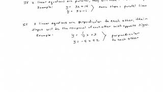 Chapter 3- 3.4 Parallel and Perpendicular Lines